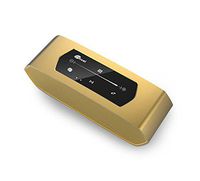 Tmvel Masti Pro Wireless Bluetooth 4.0 16 Watts Ultra Bass Subwoofer Sound Effect, True Wireless Stereo Speaker, DSP Technology - Built In Mic For Calls - Up to 14 Hour Playtime - Gold