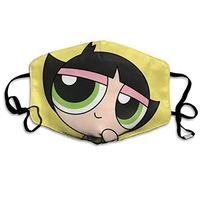 SSUJ7 Powerpuff Girls Yellow Men Women Adjustable Earloop Mouth Guard Anti-Dust Washable Reusable Mouth Guard for Kids Teens Adults Anti Pollution,Anti-smog