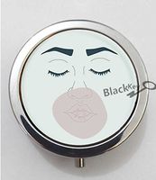 BlackKey Bubble Gum Bubblegum 3-Compartment Decorative Pocket Gift Box Case Organizer for Pill, Color 1 -902