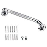 Bathroom safety rails 16 Inch Bath Grab Bar, Sturdy Stainless Steel Shower Safety Handle For Bathtub,Toilet, Bathroom,Kitchen,Stairway Handrail,Anti-Slip Grip Prevention for Elderly, Handicapped