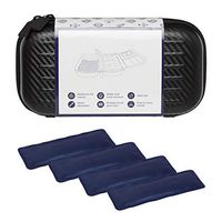 Insulin Cooler Travel Case - Insulated - 6mm EVA - 4 Ice Packs - Removable Organizer - Diabetic Supplies and Accessories - Medical Cooler Bag - Spacious Epipen Carrying