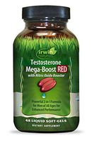 Testosterne Mega-Boost Red Irwin Naturals 68 Softgel