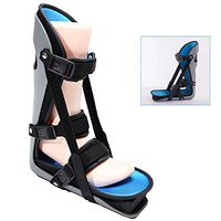 XMJESS Foot Night Splint Adjustable Foot Protectors Guard Foot Brace Support for Plantar Fasciitis. Achilles Tendonitis (Large)