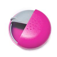 Pill Case Decorative Pill Box Cute Size for Purse Locking Small Daily Case Mini Muti-Funciton Storage Box for Pills Chutty Fish Oil Vitamine Even (Rose)