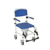 Drive Medical Nrs185007 Aluminum Shower Commode Transport Chair