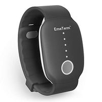 EmeTerm Motion Sickness Wristband with FDA Cleared Morning Sickness Without Side Effects Rechargeable Travel Wrist Bands Relief from Nausea, Retching, Vomiting