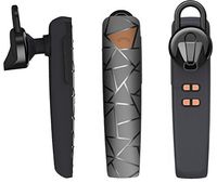 Abco Tech Bluetooth Headset/Headphone with Charging Dock and Microphone for iPhone 4/ 4S/ 5/ 5S/ 5C/ 6