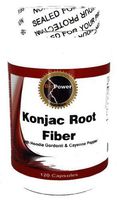 Konjak Root Fiber # with Glucomannan & Cayenne Pepper -120 Caps !!!