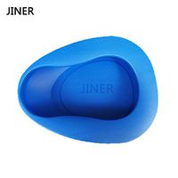 JINER Home Health Personal Care Supplies Large Heavy Hospita Bedpan Seat Urinal Urine Spill Guard and Rimmed Hand Grips for Elderly and Disabled,Blue,Asepticpackaging