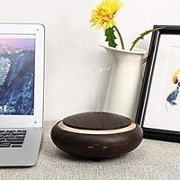 150 ml Ultrasonic Essential Oil Diffuser With Remote Control (Optional) (Remote Control, Pear Wood)