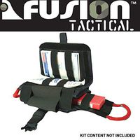 Fusion Tactical MOLLE GFAK Medical EMT Pouch for Hiking, Backpacking, Camping, Travel, Car, Cycling and Your Everyday Adventures (Black)