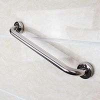 BIN BON - 30cm Stainless Steel Bathroom Bathtub Toilet Handrail Safety Grab Bar for The Elderly Support Handle Towel Rack