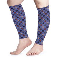 Calf Compression Sleeve Stars with American Flag Calf Shin Supports Leg Compression Socks - Men Women