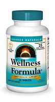 Source Naturals Wellness Formula Bio-Aligned Vitamins & Herbal Defense - Immune System Support Supplement & Immunity Booster - 45 Tablets