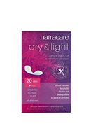 Natracare Dry + Light Pads With Organic Cotton Cover, 20 Count