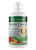 Liquid Perfect Multi - Advanced Liquid Multivitamin Super Food and Phytonutrient Blend - from Purity Products - Supports Healthy Immunity, Energy Levels, Healthy Brain Function and Cardio Health