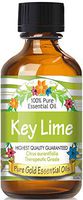 Pure Gold Key Lime Essential Oil, 100% Natural & Undiluted, 60ml