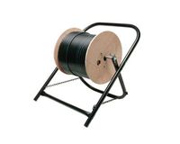 STEREN - CABLE CADDY - CABLE REEL STAND - HOLDS CABLE SPOOLS UP TO 20"-Inches X 16"-Inches SINGLE CABLE CADDY WITH CLIP [204-407]