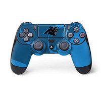 Skinit Decal Gaming Skin for PS4 Controller - Officially Licensed NFL Carolina Panthers Double Vision Design