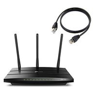 TP-Link Archer AC1750 Smart WiFi Router - Dual Band Gigabit, Qualcomm Inside (C7) BONUS 3' Cat5e Cable
