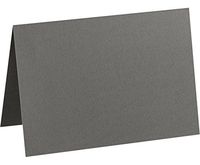 A6 Folded Card (4 5/8 x 6 1/4) - Smoke (1000Qty) | Perfect for Personal Stationery, Invitation Suite Inserts, Casual Correspondence and much more! | EX5030-22-1M