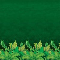 Jungle Foliage Backdrop Party Accessory (1 Count) (1/pkg) Pkg/3