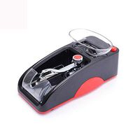 Electric Cigarette Tobacco Rolling Automatic Roller Maker Mini Machine Tobacco Storage Compartment for Faster Rolling,Red