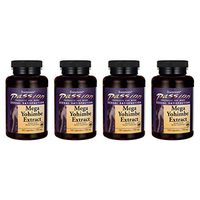 Swanson Mega Yohimbe Extract 750 Milligrams 120 Capsules (4 Pack)