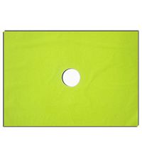 Bouquet Sheets 20" x 28" BOPP 1.6 Frosted Green- Pack of 100 Sheets