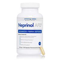 Arthur Andrew Medical - Neprinol AFD, Advanced Fibrin Defense, Natural Inflammatory Response, Immune Function, and Healthy Circulation, Vegan, Non-GMO, 150 Capsules