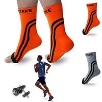 Plantar Fasciitis Socks By Treat My Feet, Ristake Boys Juniors Ankle Compression Sock Improves Blood Circulation, Achilles Heel Support-Alternative to Plantar Fasciitis Night Splints-Ankle Sleeve