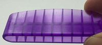 Toothpaste Tube Winder Squeezer Dispenser Pack of 3 (Purple)