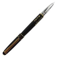 Aplustore Gullor 812 Fountian Pen with Golden Clip - Black