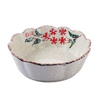 Bowl Japanese-style Snowflake Series Salad Bowl|ceramic Sauce Bowl, Noodle Bowl|high Temperature Firing, Thick and Durable|multiple Styles to Choose from Hotel tableware home noodles boiled fish soup