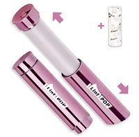 Lint POP Retractable Lint Roller, 120 Total Sheets, (Rose Gold Metallic), Portable Travel Lint Roller, Lint Remover, Lint Brush