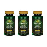 Swanson Ultra Probiotic for Women 25 Billion Cfu 60 Veg Caps 3 Pack