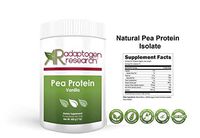 Adaptogen Research Pure Pea Protein Powder | 20g Vegan Protein Isolate | 15 Serving 450g | Vanilla