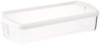 Kitchen Basics 101 W10321304 Replacement for Whirlpool Clear Door Bin with White Band on top