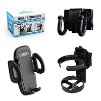 Mobility Combo Pack - Cup Holder, Phone Holder and Hooks