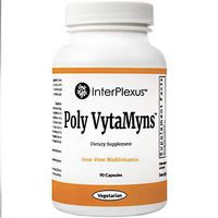 Poly Vytamyns – Multivitamin & Trace Minerals supplement – Selenium, Biotin, Folic Acid, Vitamin E, Gluten free, Soy Free, Vegetarian – 90 Capsules