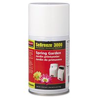 Rubbermaid Commercial SeBreeze 3000 Series Odor Neutralizer, Spring Garden, 5.3 oz Aerosol - 12 canisters.