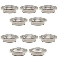 10x Exell 1.35-Volt Zinc Air Coin Cell Battery, MRB625, Mercury-Free Replacement Battery Cell Replaces Z625PX PX625 PX13 V625PX