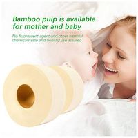 Paper Towels Large Rolls, 3-Ply Toilet Paper Ultra Strong and Soft, Advanced Bath Tissue Rolls - Household Interesting Toilet Paper Table Kitchen Paper (Wood)