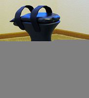 Step Dynamics RFM1BLK Knee Scooter, Black - 5 ft. 2 in. to 6 ft. 8 in.