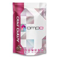 AMPD Pro (810 Grams - 30 Servings) Chocolate Cacao - 20g Plant Based Protein Powder from Pea, Rice, Chia - Vegan Friendly, 3g Fiber, Omega-3's, Multi-Vitamin Plus Biotin …