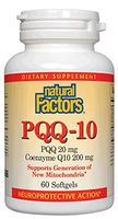 Natural Factors, PQQ-10, Supports Energy and Healthy Aging, Dietary Supplement, 60 softgels (60 Servings)