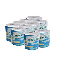 DAYPLAY Toilet Paper 10 Rolls Rapid Dissolving Toilet Paper Rolls Toilet Tissue 3 Ply White Hand Paper Towels Kitchen Paper Rolls Bathroom Soft Tissues (10)