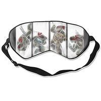 Men Women and Children Essential Silky Ultimate Sleeping Lightweight Soft Mask Adjustable Fractal Teenage Mutant Ninja Turtles Blindfold Eye Shade Eye Cover Comfortable for Travel Shift Work