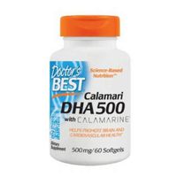 Best DHA, 500 mg, 60 sgels by Doctors Best (Pack of 2)