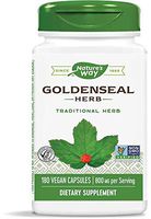 Nature's Way Premium Herbal Goldenseal Herb 400 mg, 180 Vegetarian Capsules, Pack of 2